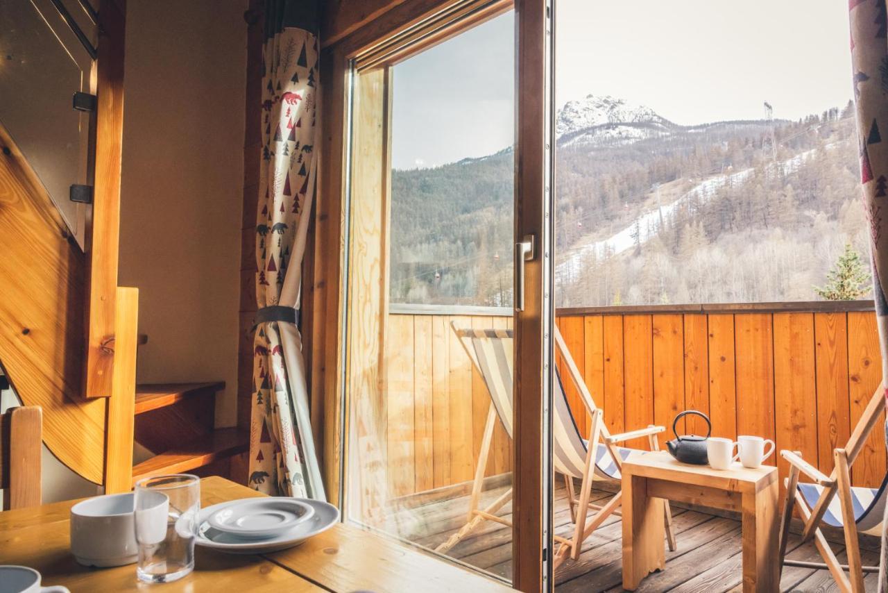 Le Serre D'Or, Grand Appartement Au Pied Des Pistes De Ski Saint-Chaffrey Zewnętrze zdjęcie