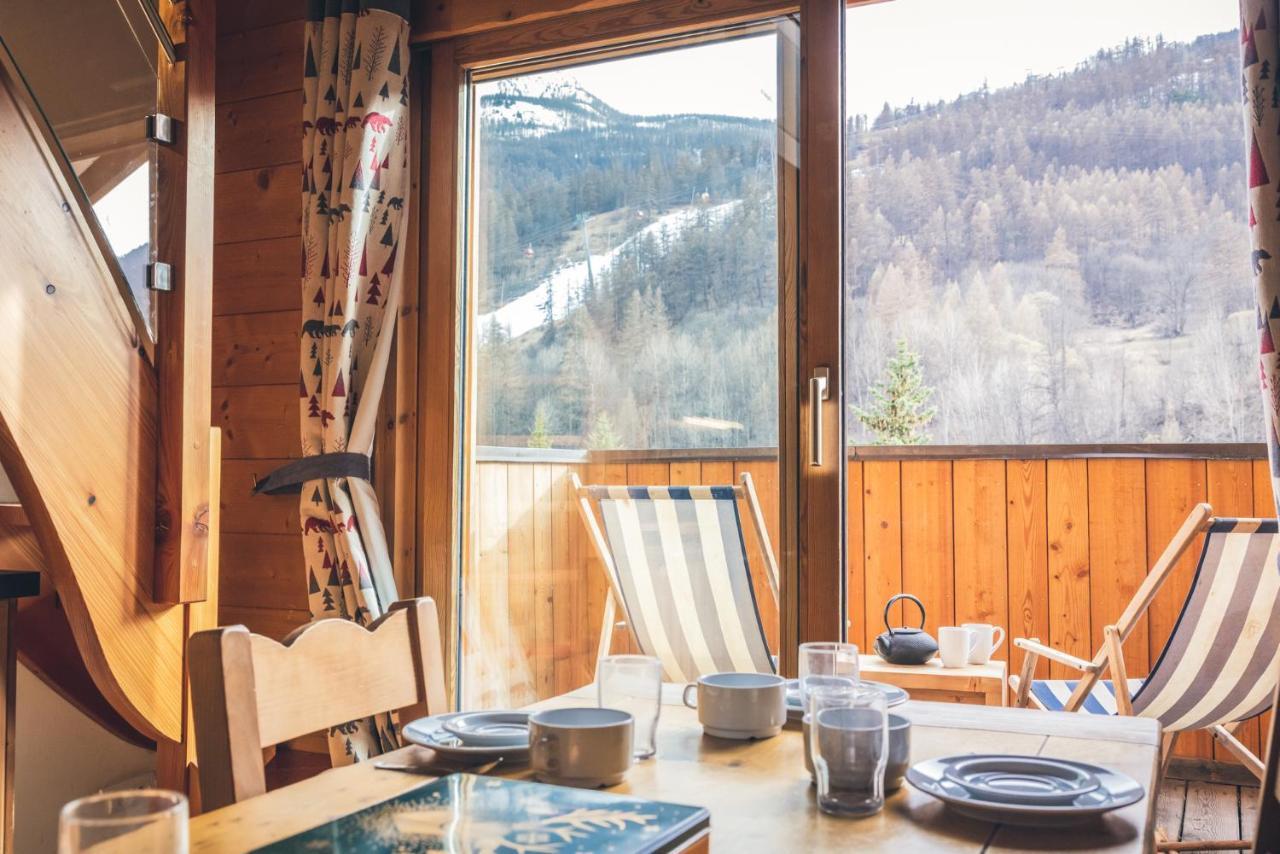 Le Serre D'Or, Grand Appartement Au Pied Des Pistes De Ski Saint-Chaffrey Zewnętrze zdjęcie
